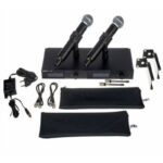Shure Pack sans fil avec 2 SLXD2, 2 SM58 & double SLXD4D, 562-606MHz – Image 3