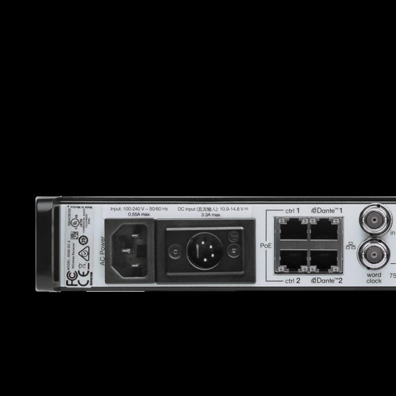 Shure AD4QE/A Récepteur quad AD - 470-636 MHz – Image 3