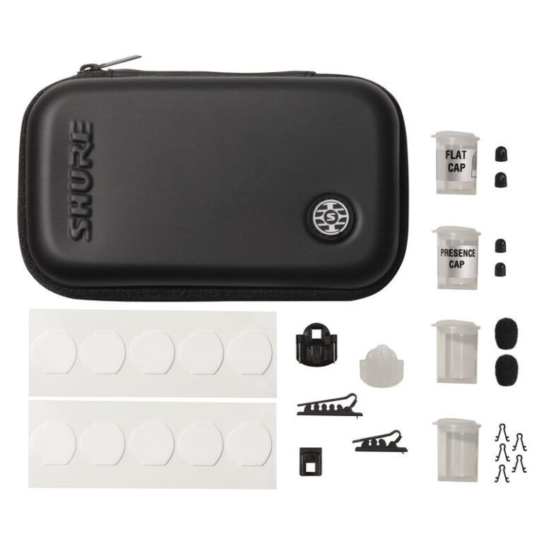 Shure TL48 Cravate Omni optimise MDOT Noir + Acc – Bild 2