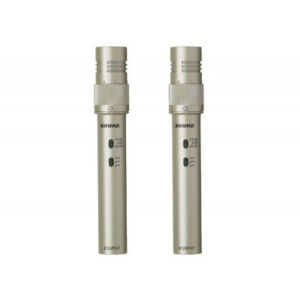 Kit Shure 2 micrófonos de condensador de direccionalidad conmutable KSM141/SL
