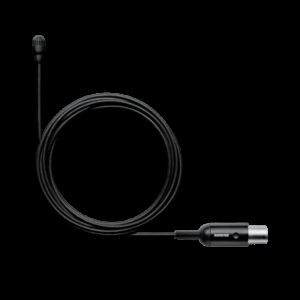 Shure TL46 Cravate Omni haute sensibilite MTQG Noir