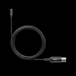 Shure TL48 Cravate Omni optimise MTQG Noir + Acc