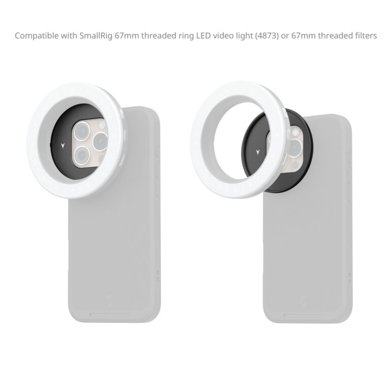 Smallrig Adaptateur de filtre fileté de 67 mm pour iPhone série 16 – Bild 2