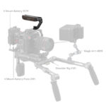 Smallrig Poignée supérieure en bois avec vis de positionnement 1/4''-20 et ARRI 3/8''-16 5252 - Imagen 6