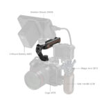 Smallrig Poignée supérieure en bois avec vis de positionnement 1/4''-20 et ARRI 3/8''-16 5252 - Imagen 7