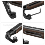 Smallrig Poignée supérieure en bois avec vis de positionnement 1/4''-20 et ARRI 3/8''-16 5252 - Imagen 8