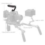 Smallrig Poignée supérieure en bois avec support NATO 5251 - Image 6