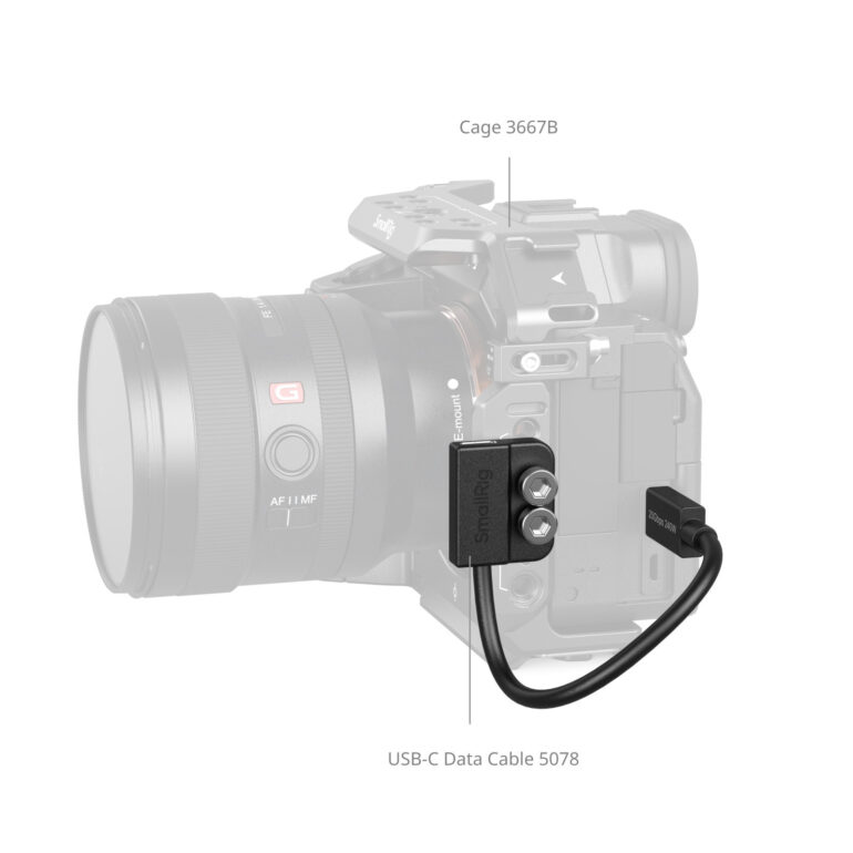 Smallrig Câble de données USB-C (Mâle à Femelle) 5078 – Image 4