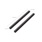 Smallrig Barres en Fibre de Carbone 15 mm (Paquet, 8") 5211 - Imagen 2