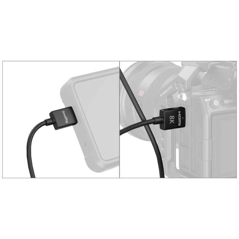 Smallrig Câble de données HDMI 8K (A à A) (100 cm) 5086 - Imagen 2