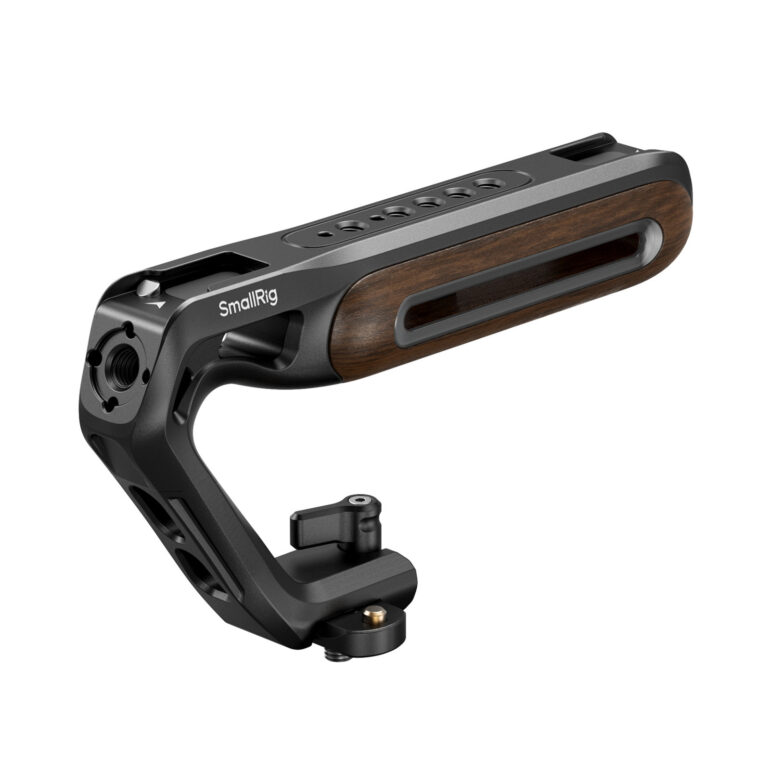 Smallrig Poignée supérieure en bois avec support NATO 5251 - Image 1