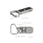 Smallrig Plaque de base avec prise pour Airtag pour Sony Alpha 7C II / Alpha 7CR (Argent) 5482