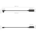 Smallrig Câble d'alimentation D-Tap 1 à 4 - 4831 – Image 2