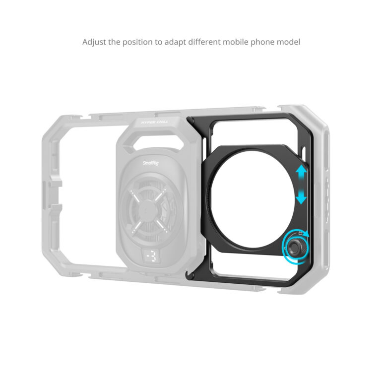 Smallrig Adaptateur de filtre fileté 67 mm avec pare-soleil détachable pour cage de téléphone universelle (ID 4299B) 5277 – Bild 4