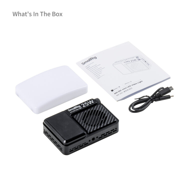Smallrig Mini LED Vidéo Lumière (Noire) 5357 – Bild 7
