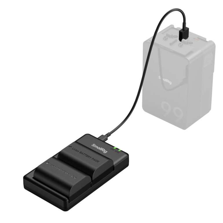 Smallrig Kit de batterie et chargeur pour Canon LP-E6P 5408 – Bild 4