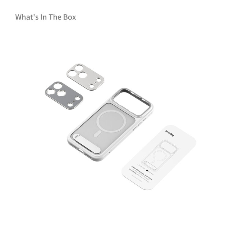 Smallrig Étui Photo Léger pour iPhone 17 Pro (Blanc) 5550 - Image 6
