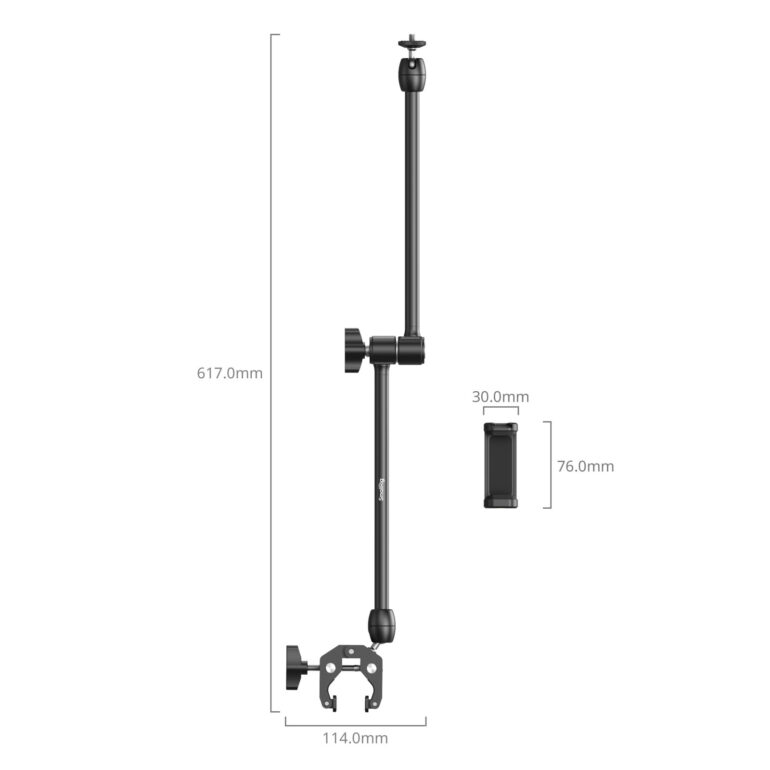 Smallrig Bras magique de bureau avec kit de pince en forme de crabe 5624 - Image 3