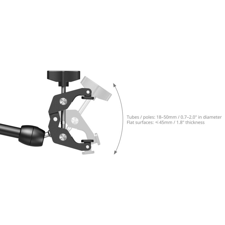 Smallrig Bras magique de bureau avec kit de pince en forme de crabe 5624 - Image 4