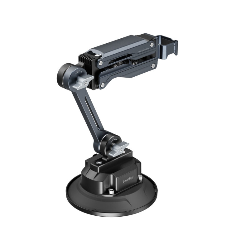 Smallrig Support d'amortisseur avec ventouse électronique pour DJI Osmo Pocket 3 / GoPro HERO13 Black / Insta360 X4 5507 – Bild 2