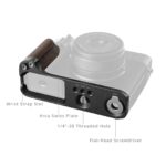 Smallrig Plaque de montage en forme de L avec poignée en bois pour Fujifilm GFX100RF - Argent 5265 – Image 4