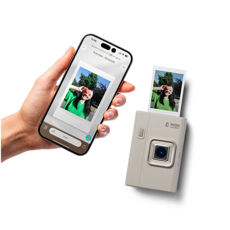 FUJIFILM INSTAX LIPLAY PLUS BEIGE VN EX D – Bild 2
