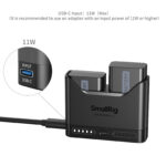 Smallrig Kit de recharge rapide pour batteries de caméra NP-FW50 5488 – Image 3