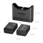 Smallrig Kit de recharge rapide pour batteries de caméra NP-FW50 5488 – Image 7