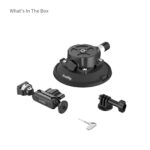 Smallrig Support à ventouse de 4,5" pour caméras d'action 5855 – Image 3