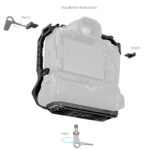 Smallrig Cage pour Canon EOS R5 Mark II avec poignée de batterie BG-R20 5623 – Image 6