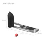 Smallrig Plaque de montage en L avec poignée en silicone pour FUJIFILM X-T30 / X-T30 II / X-T30 III (Argent) 5664 – Image 3