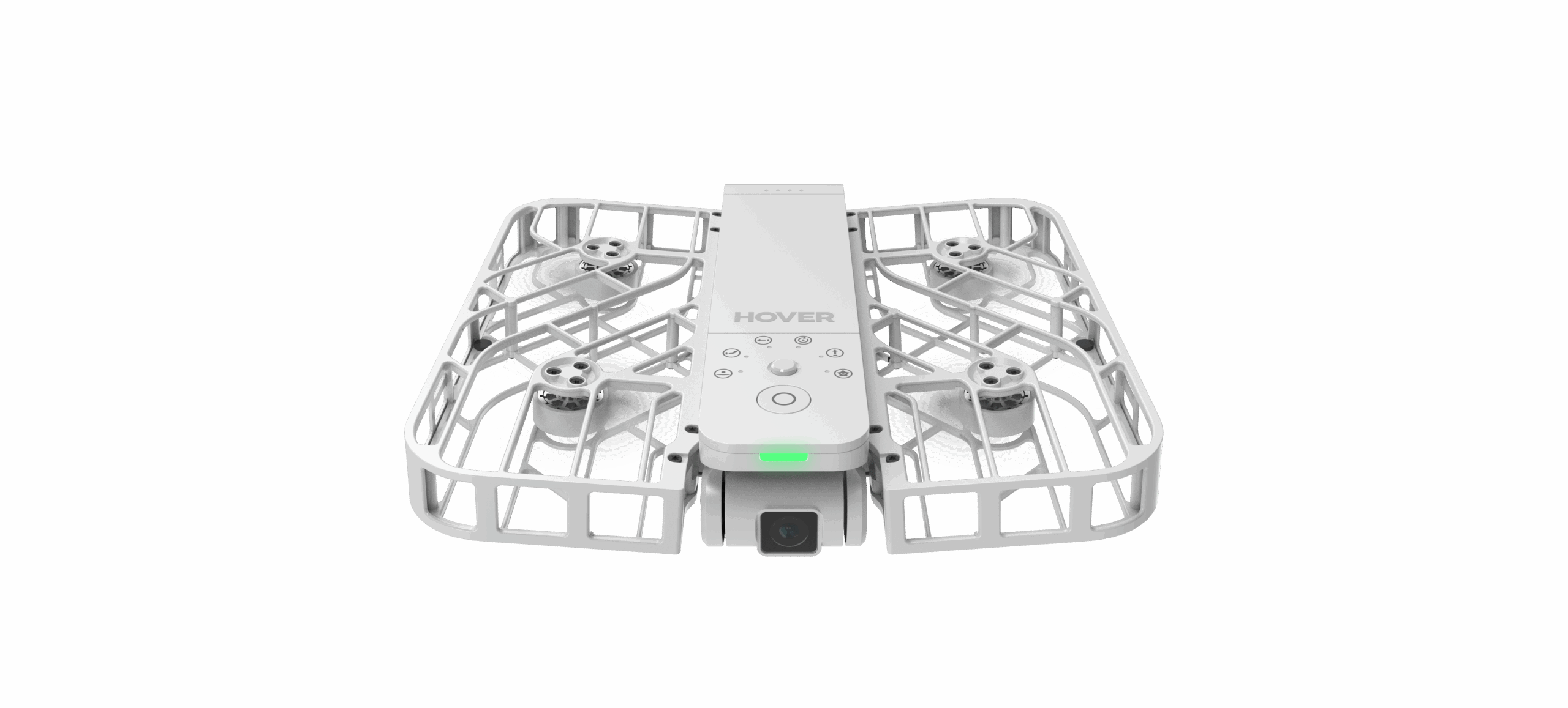 X1 White_06 HOVERAir X1 Retail Combo - White – Image 1
